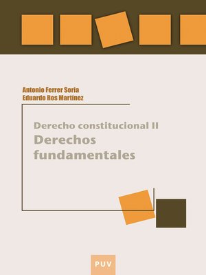 cover image of Derecho constitucional II